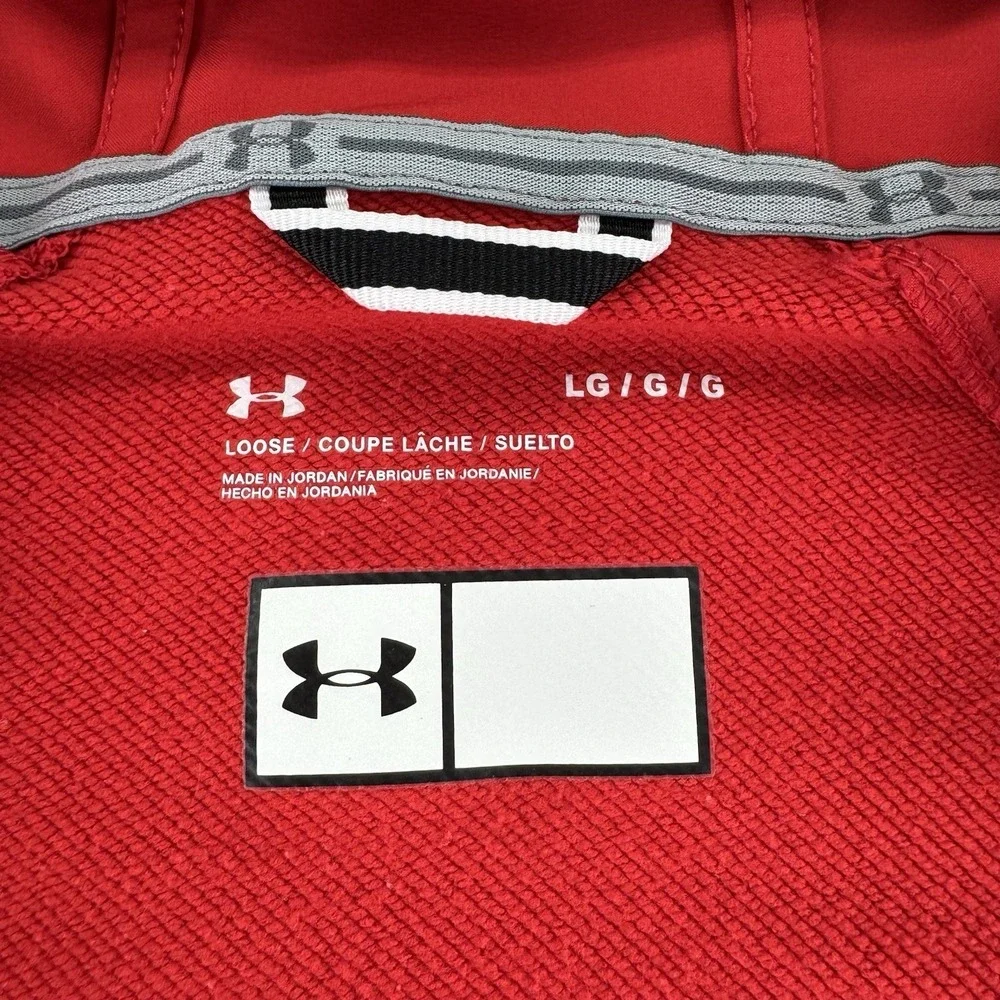 Under Armour Clemson Tigers Baseball 1/4 Zip‎ Hoodie Windbreakers Mens Large